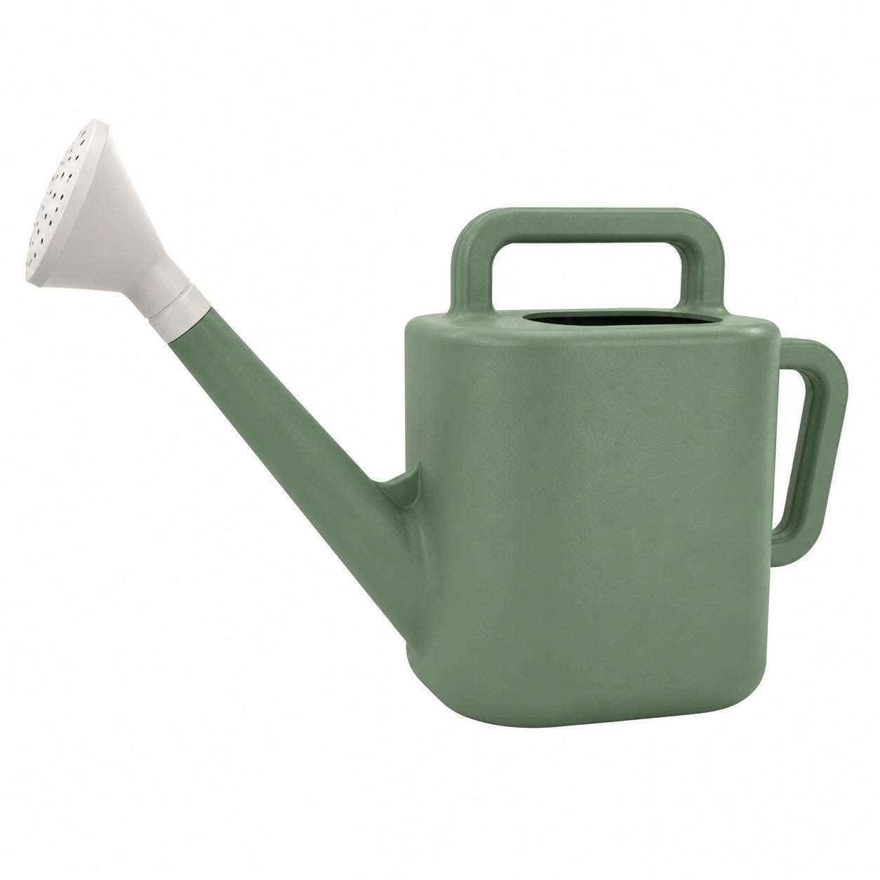 Arrosoir Vert Olive 10L avec Poignée Ergonomique