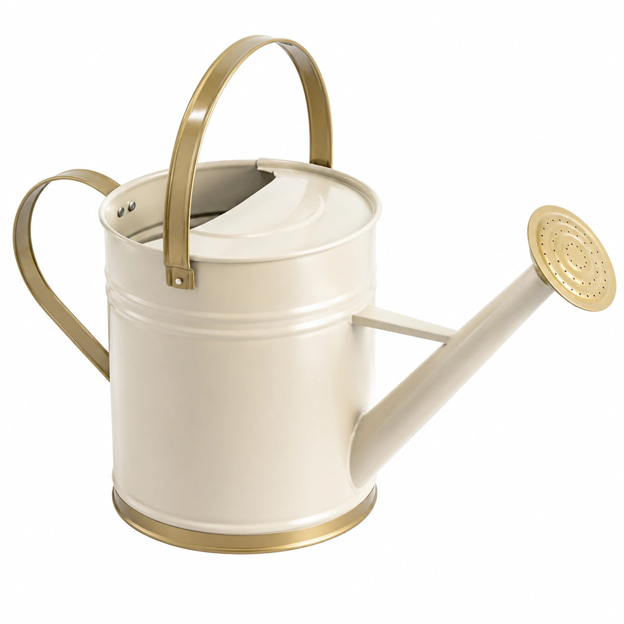 Arrosoir en Métal Beige 5L
