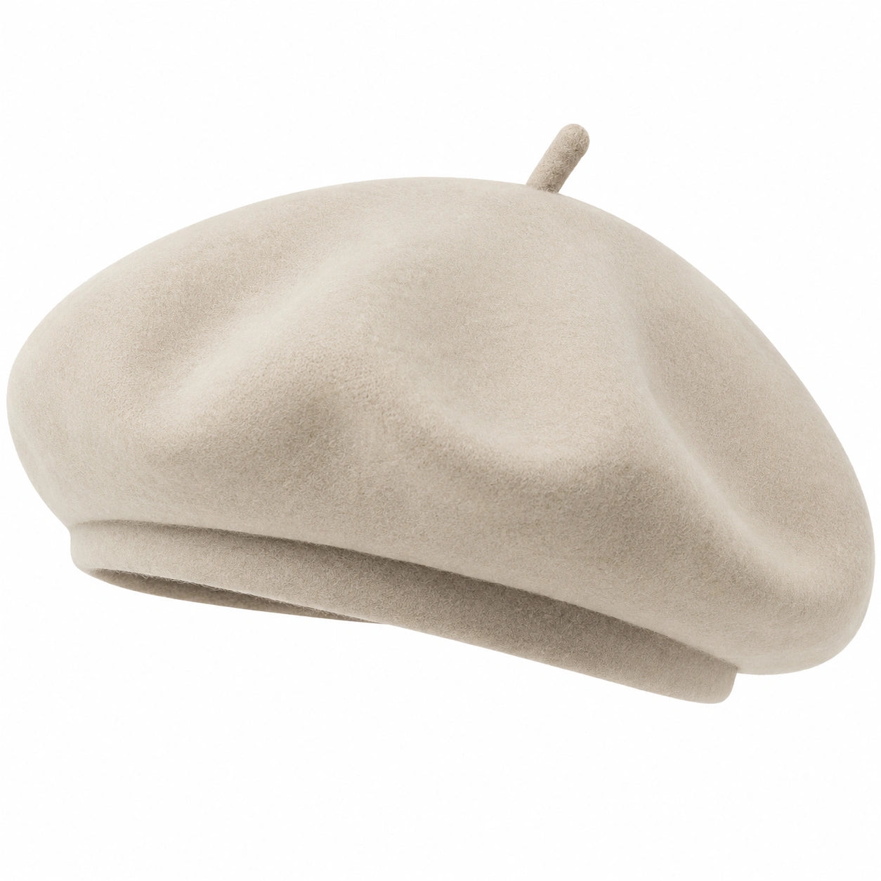 Béret Classique Beige Élégant pour Adultes