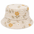 Bob en Toile Brodé Fleurs Beige