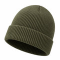 Bonnet en Tricot Vert pour l'Hiver