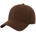 Casquette de baseball marron unisexe avec sangle réglable